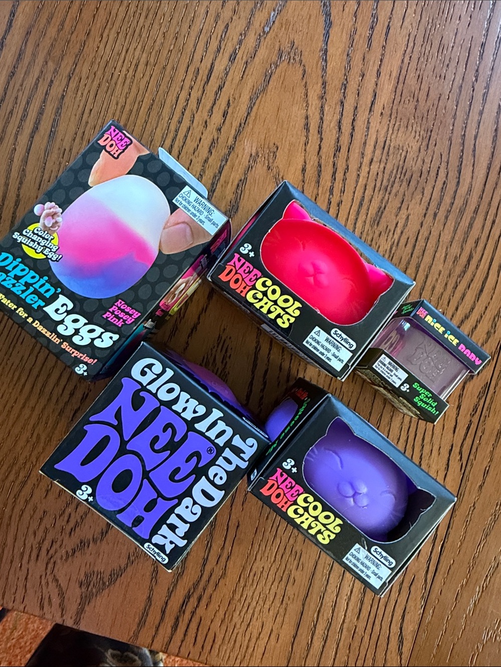 Nee Doh Lot of Squishy Toys